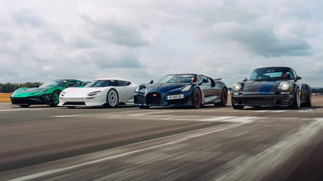 Боссы Koenigsegg, Bugatti, Rimac и Singer прокатились на машинах друг друга