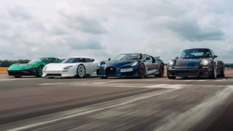 Боссы Koenigsegg, Bugatti, Rimac и Singer прокатились на машинах друг друга