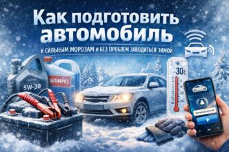как подготовить автомобиль к сильным морозам