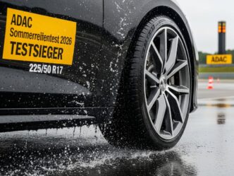 Тест летних шин ADAC 2026 225/50 R17