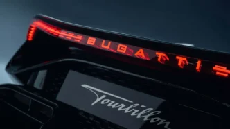 новый Bugatti