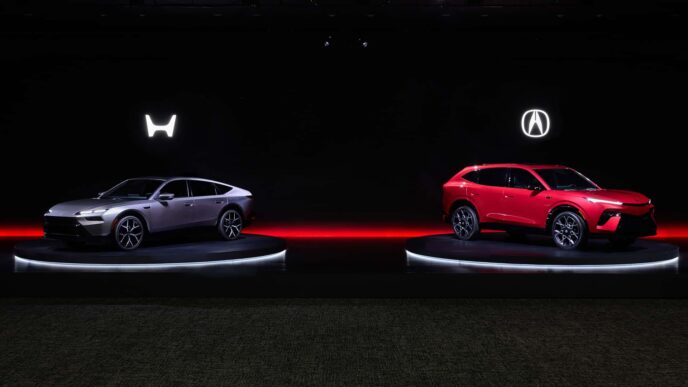 новые гибриды Honda
