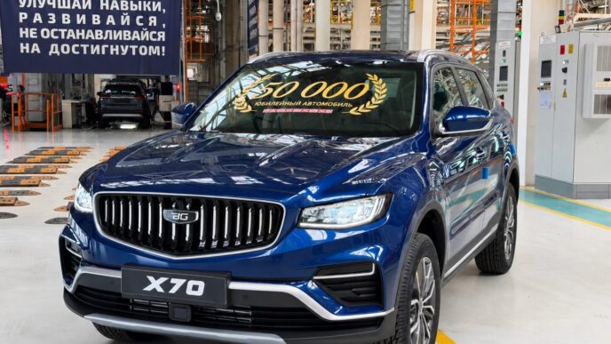Belgee X70 50000 автомобилей