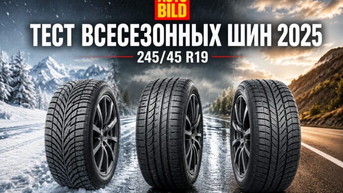 тест всесезонных шин 245/45 R19
