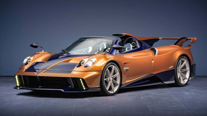 Pagani Huayra 70 Derecho