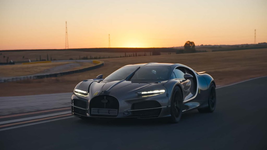испытания Bugatti Tourbillon 1